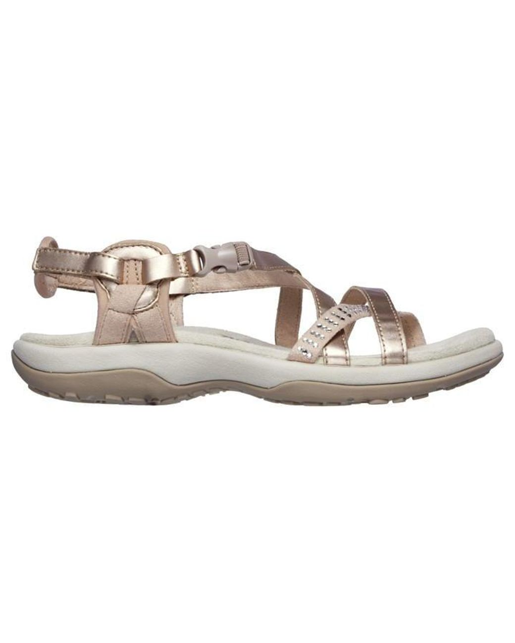 Skechers reggae shop slim spliced sandals