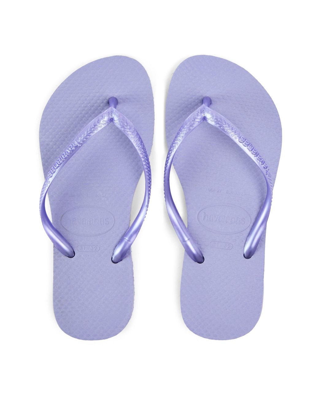Havaianas Blue Hav. Slim Bronze Flip Flops