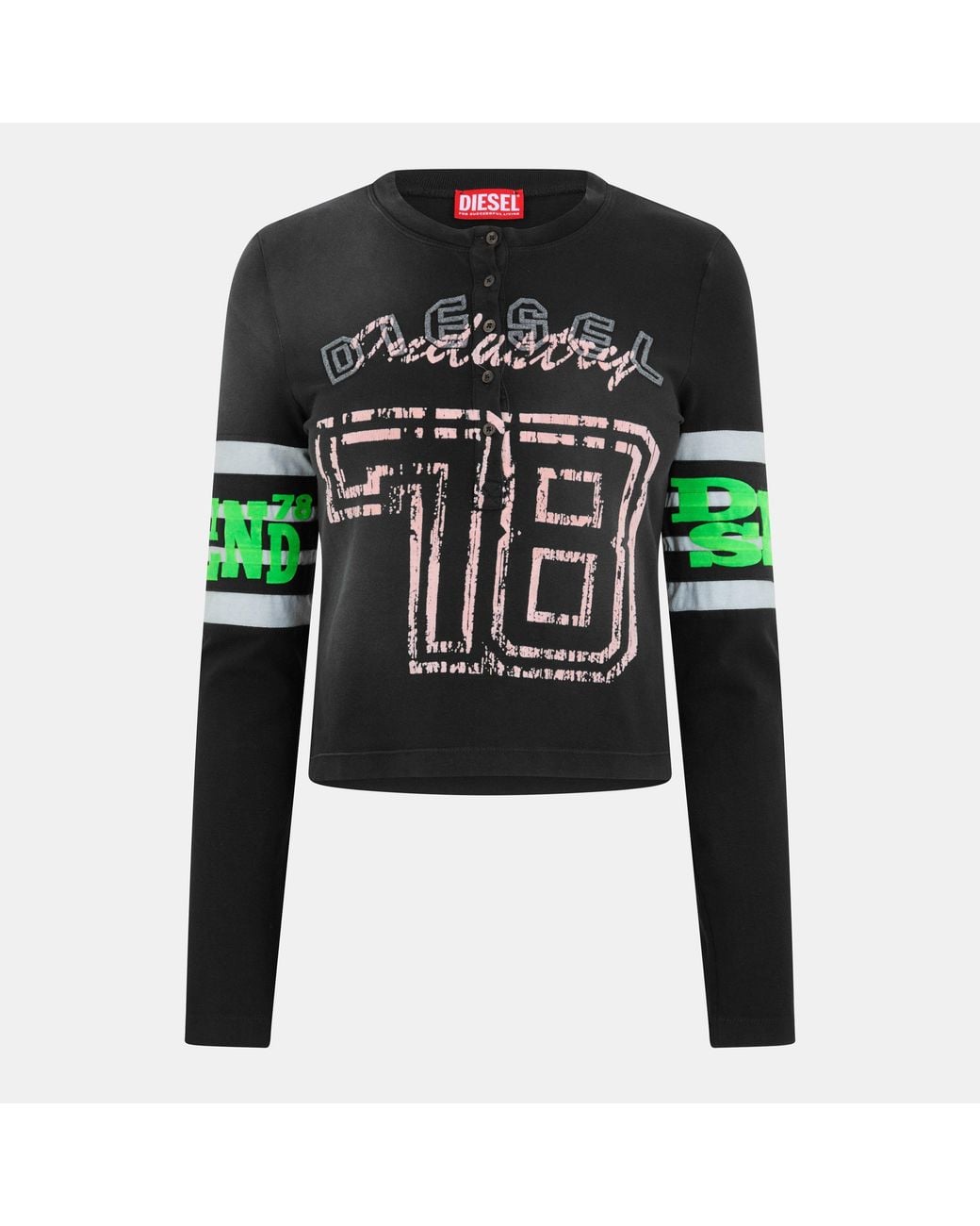 DIESEL Green Regular Fit T-Shirt