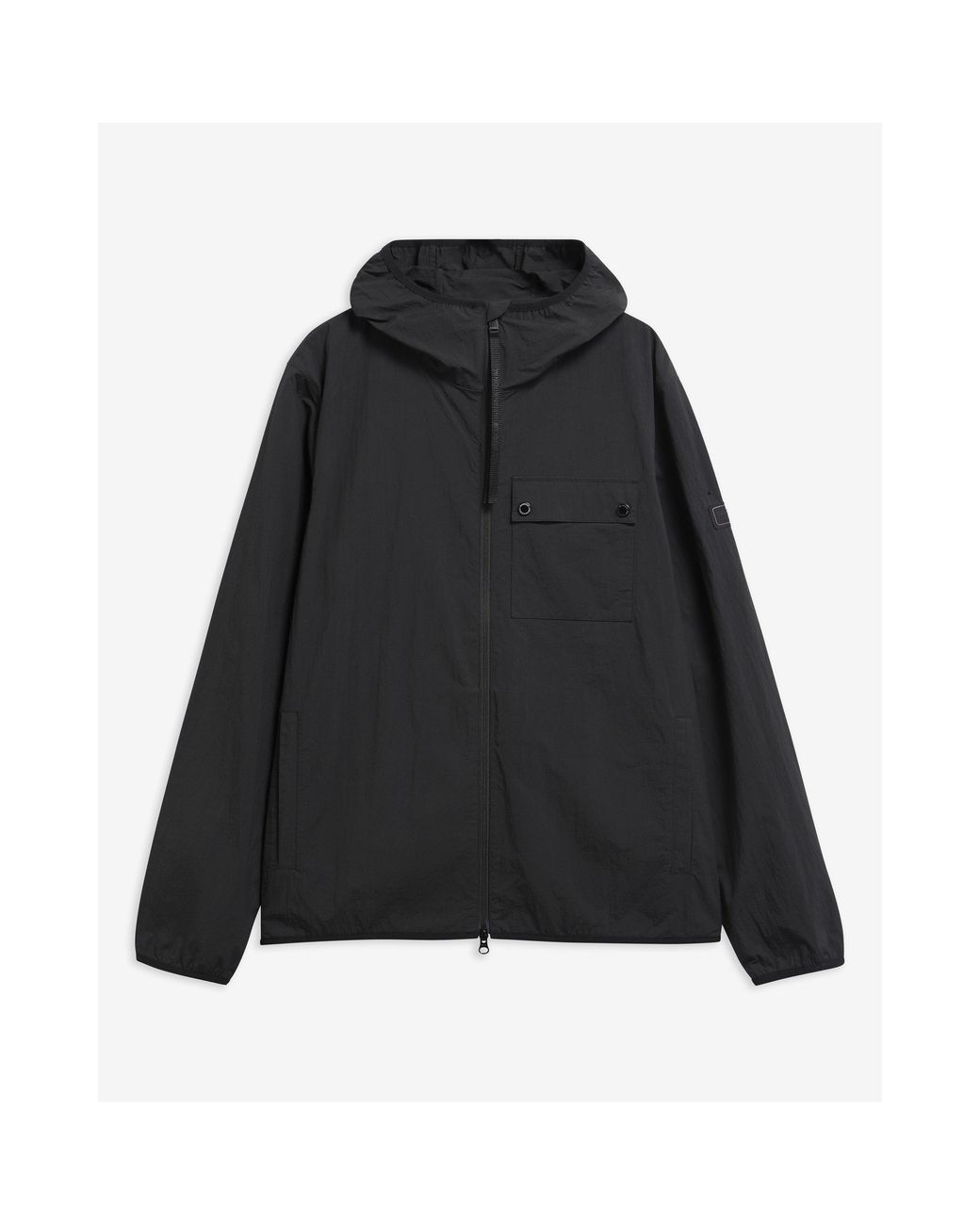 Barbour Black Dalliston Slim-Fit Rain Jacket for men