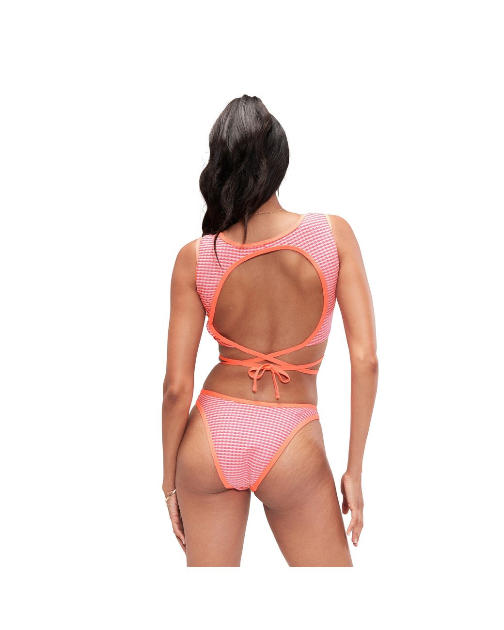 Speedo Orange One Piece Swimsuit
