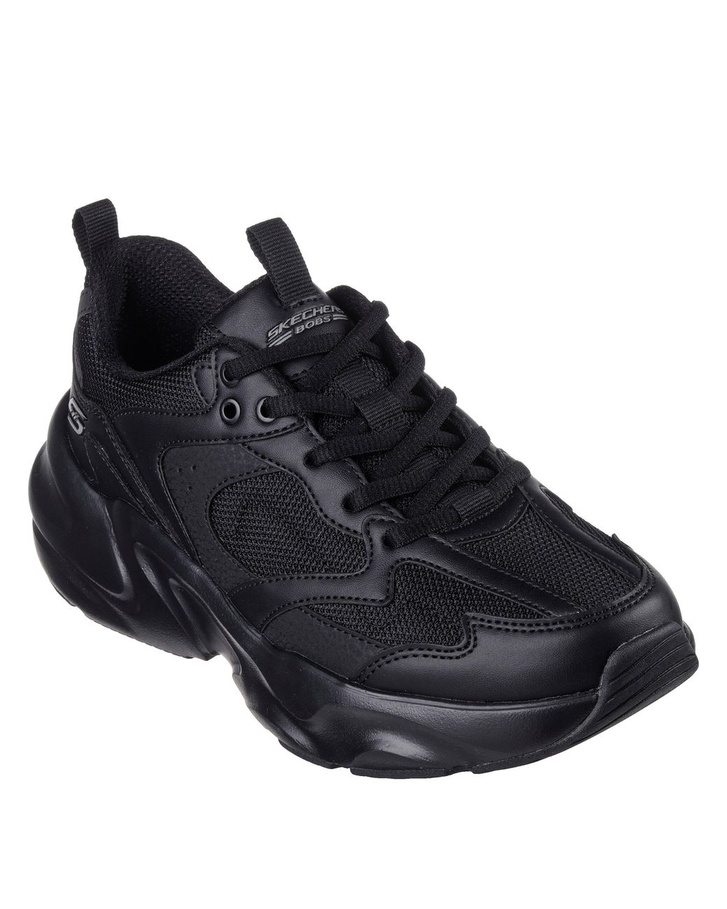 Skechers Black Bobsbamina2 Casual Low-Top Trainers