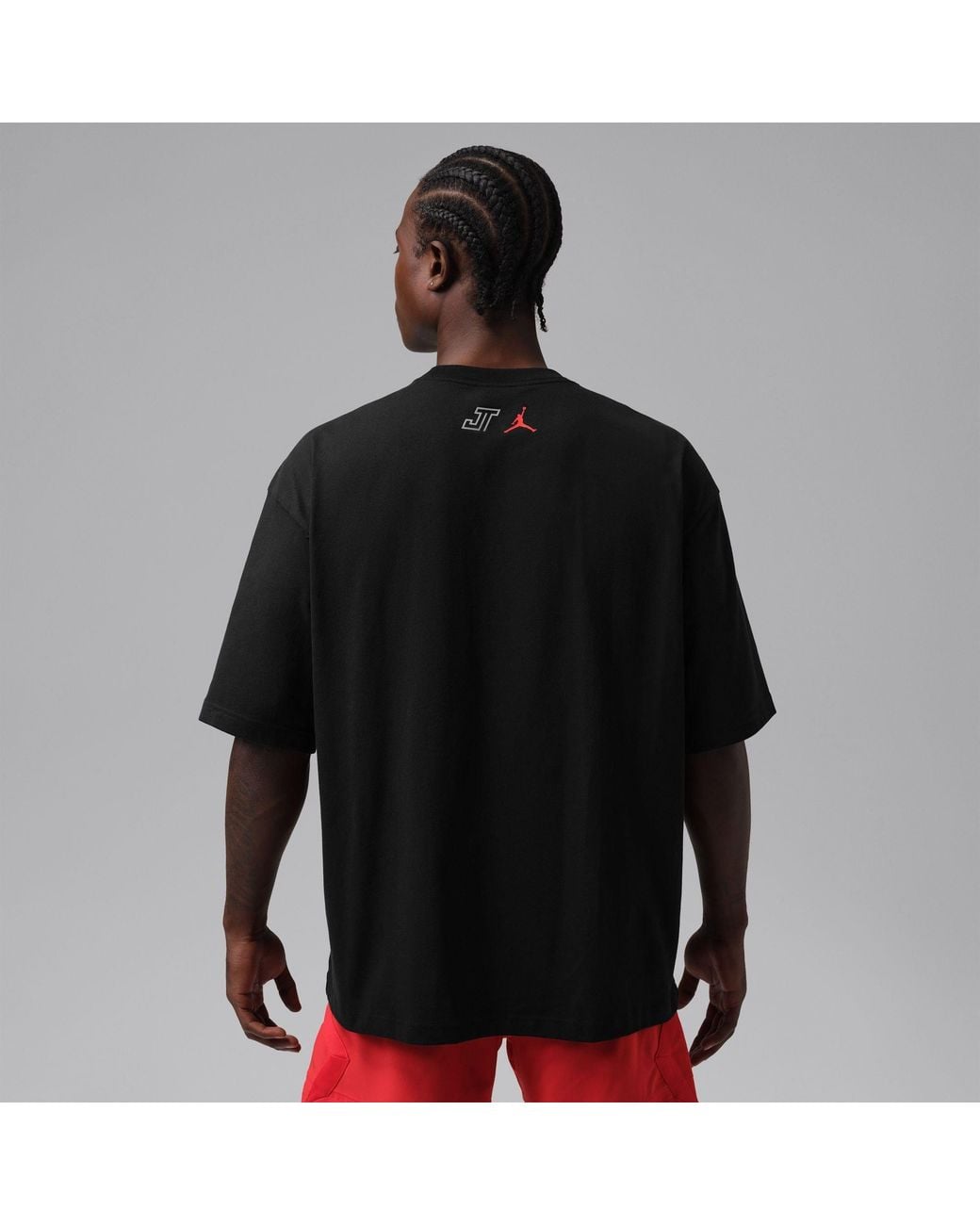 Nike Black Jordan Bball Tee Sn71 for men