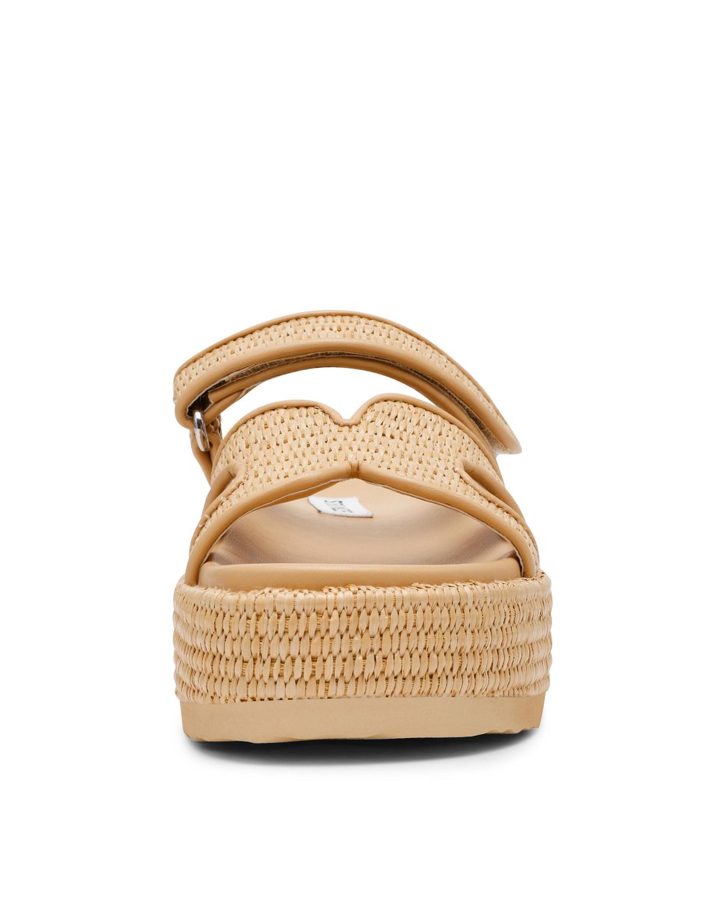 Steve Madden Natural Flatform Sandals