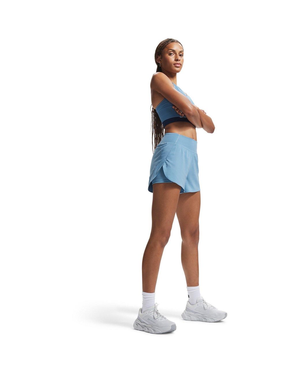 Under Armour Blue Ua Vanish 2In1 Short Gym