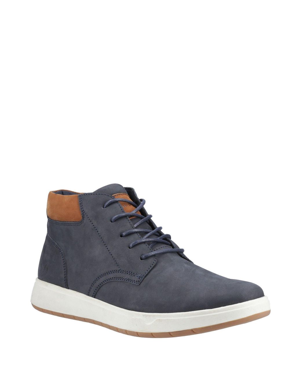 Hush Puppies Blue Bronko Chukka Boot for men