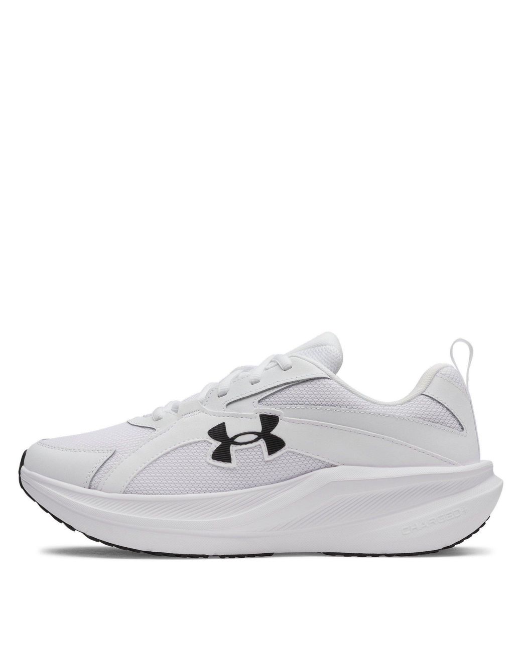Under Armour White Charged+ Assert 11 Running Shoes for men