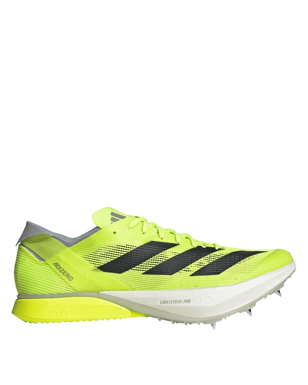 Adidas Yellow Adizero Avanti 99 Running Spikes