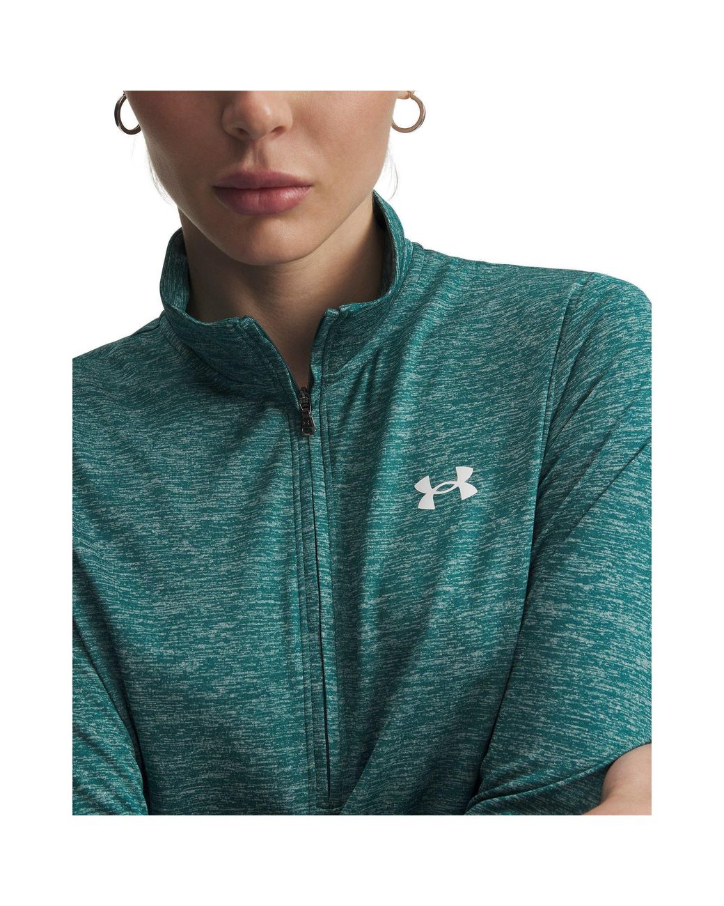 Under Armour Green Tech Half Zip Top