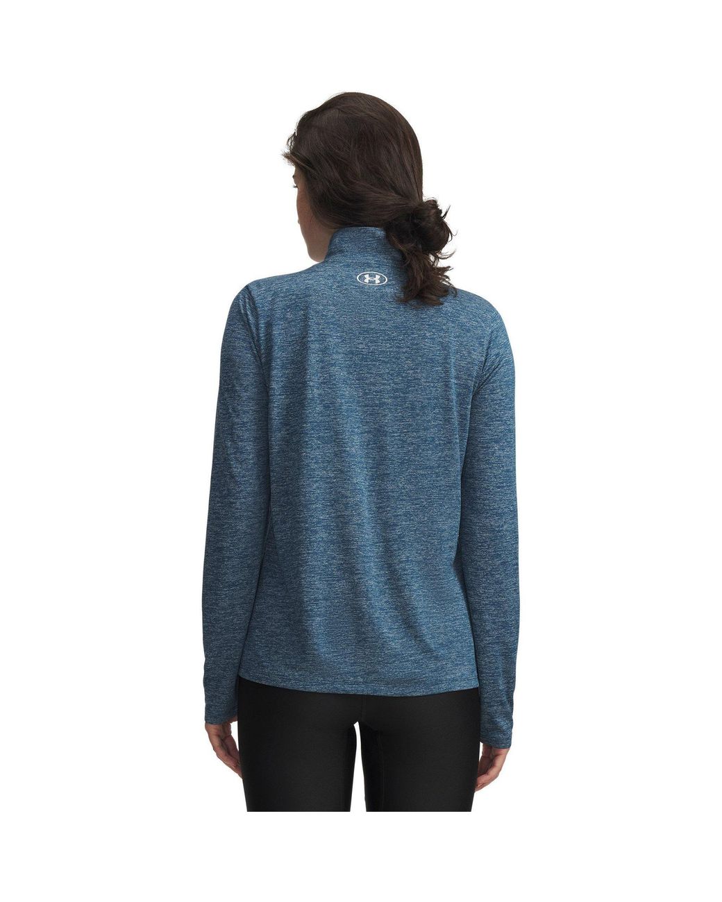 Under Armour Blue Tech Half Zip Top