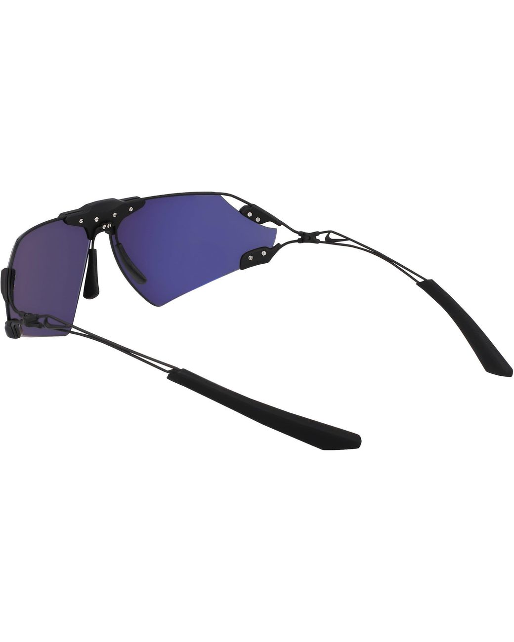 Nike Blue Zeus Edge P Wrap Sunglasses