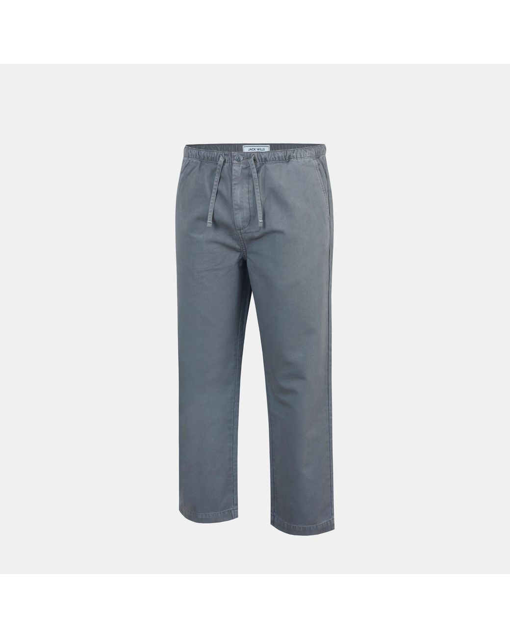 Jack Wills Blue Canvas Wide Leg Trousers for men