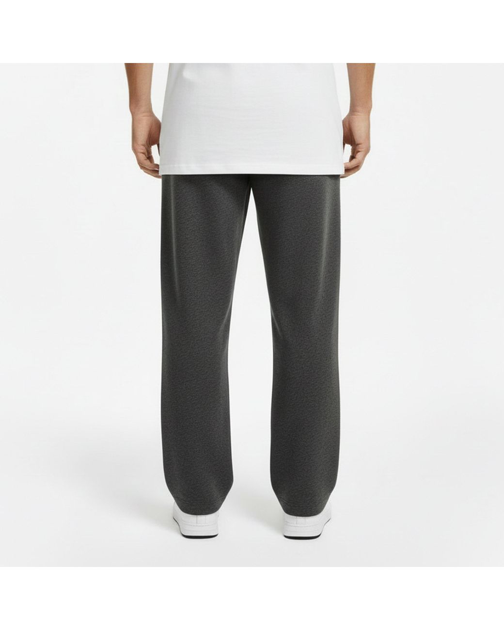 Slazenger 1881 Gray Open Hem Fleece Pants for men
