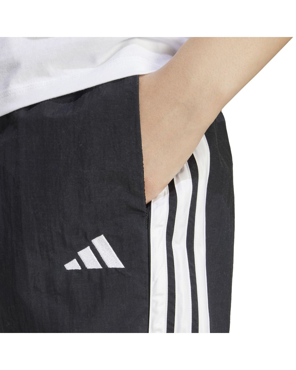 Adidas Gray Woven Tracksuit Shorts