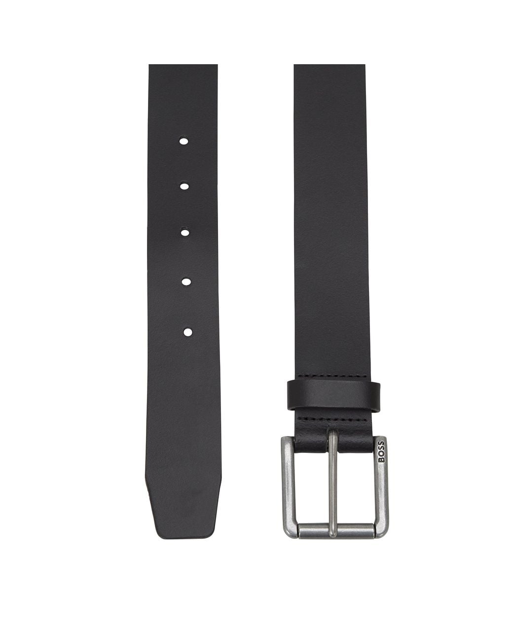 Boss Black Joris Leather Belt for men