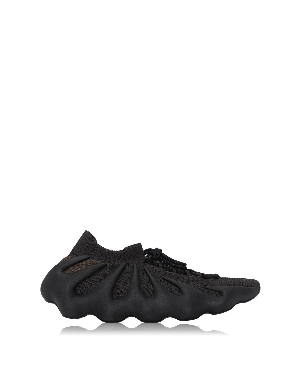Yeezy Black 450 Dark Slate Sock-Style Ankle Sneakers for men