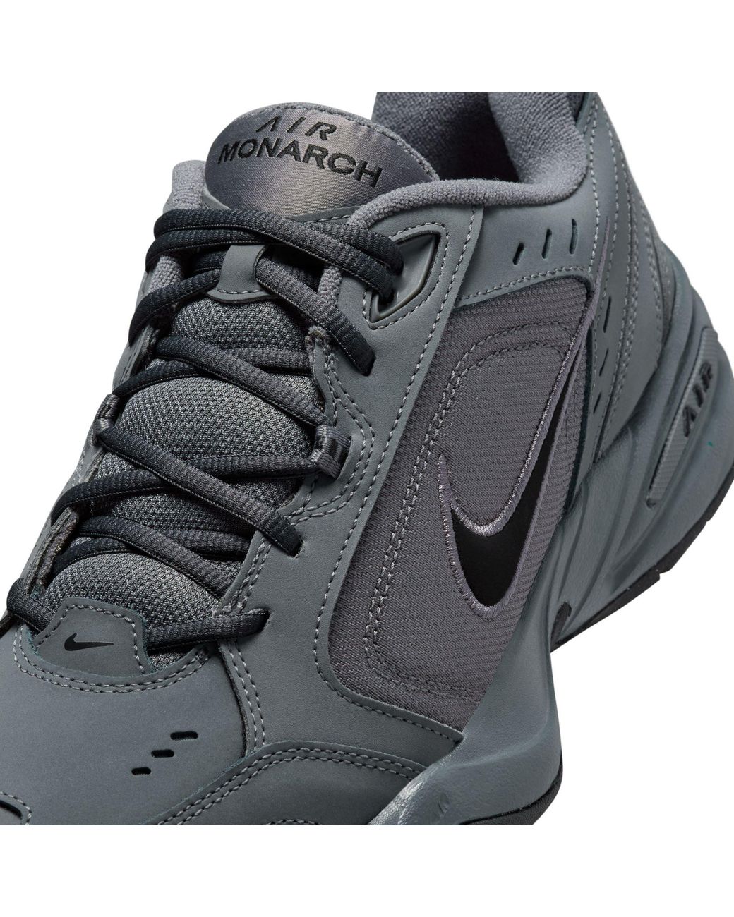 Nike Gray Air Monarch Iv Training Shoes for men