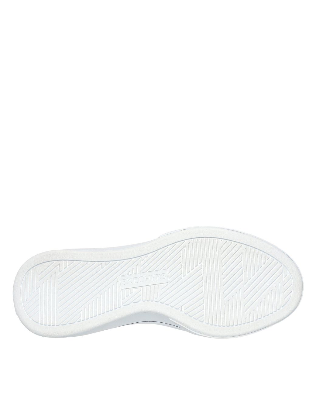 Skechers White Cordova Low-Top Trainers