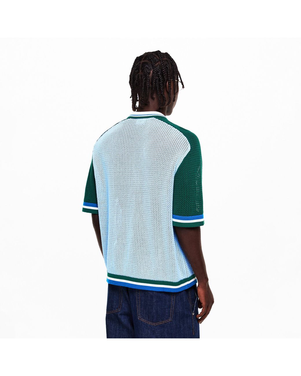 Homies Marbella Blue Homies Polo Knit for men