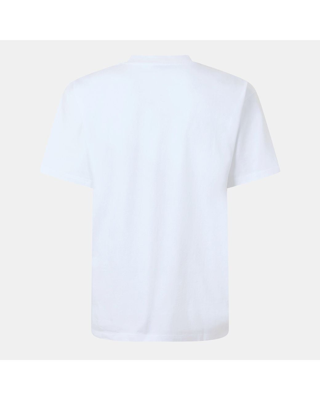 Givenchy White Logo Patch T-Shirt for men