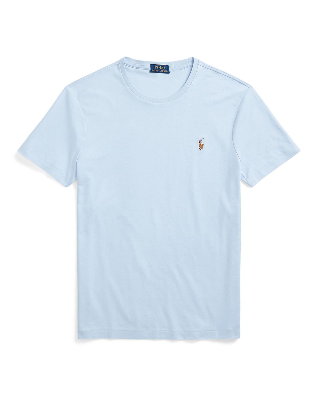 Polo Ralph Lauren Blue Regular Fit Pima T-Shirt for men