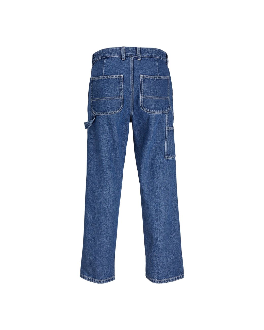 Jack & Jones Blue Alex Carp Carpenter Jeans for men
