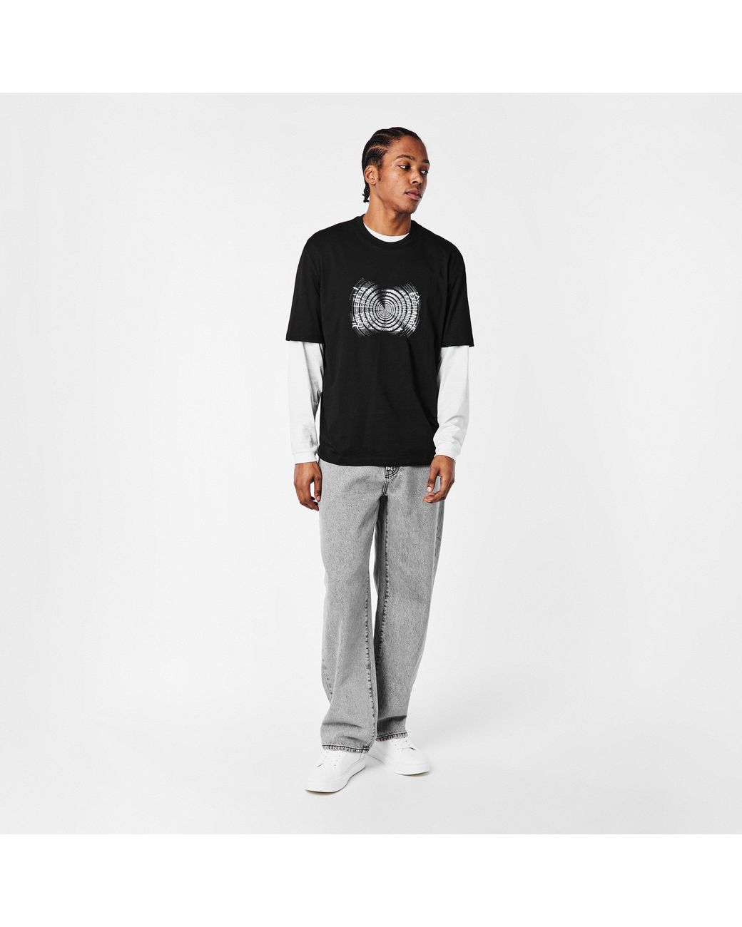ARMANI EXCHANGE Black T-Shirt for men