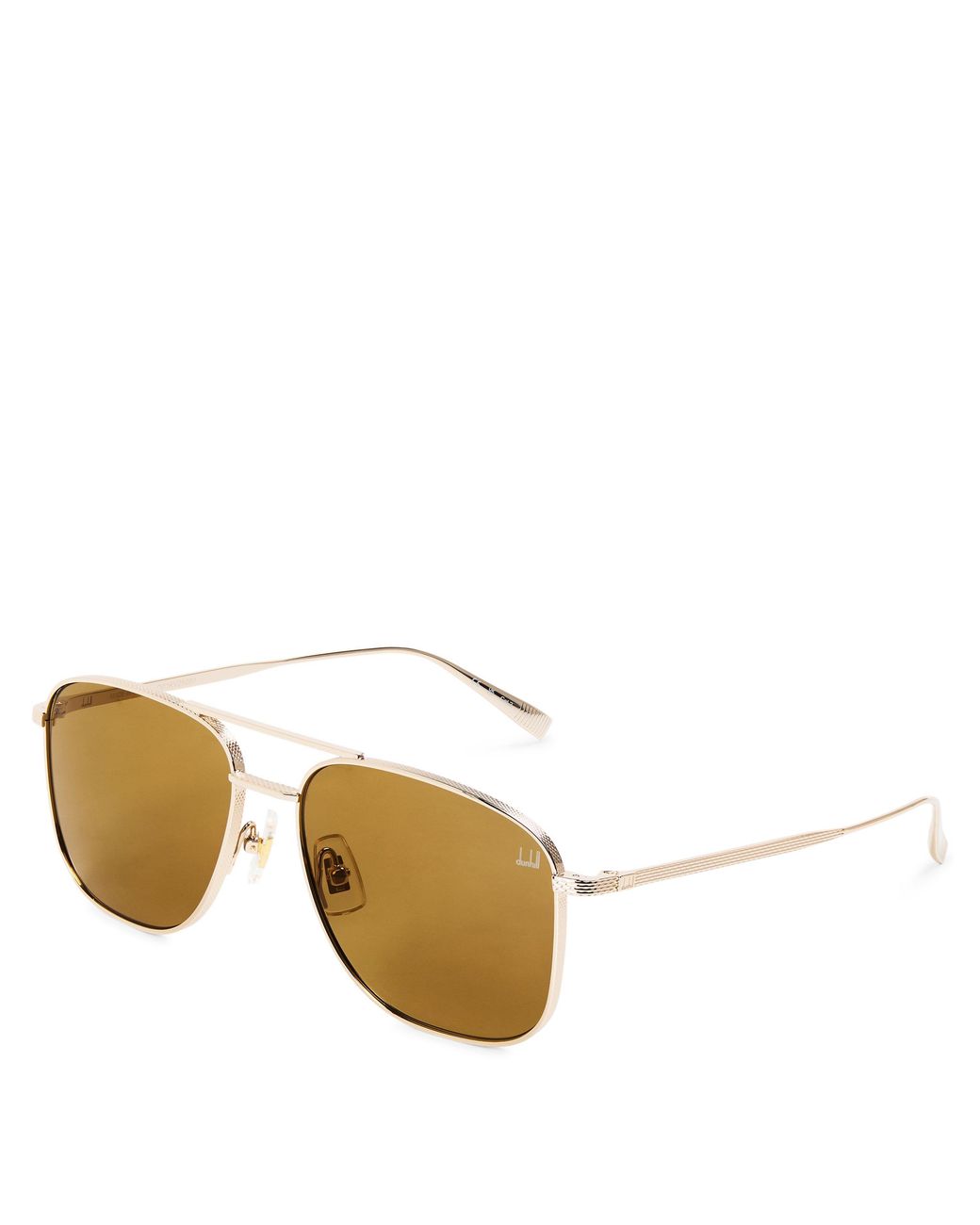DUNHILL EYEWEAR Black Du0118S Aviator Sunglasses for men