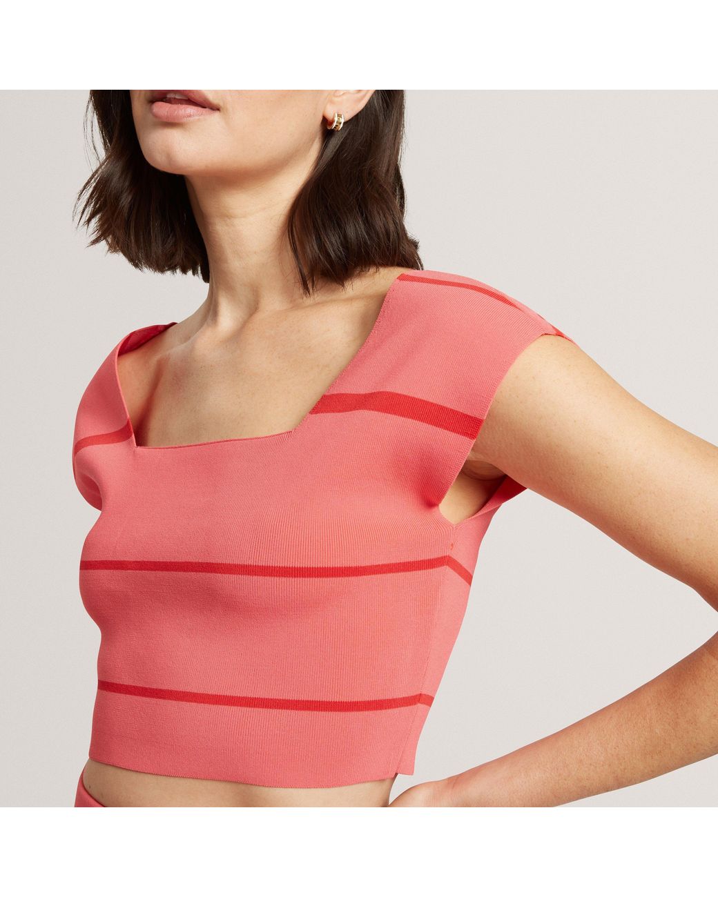 Ted Baker Pink Ted Knit Co-Ord Top