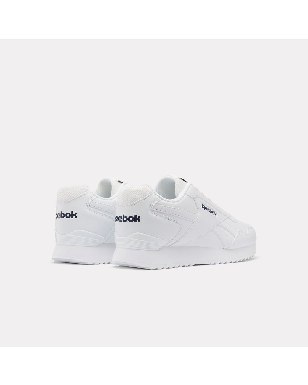 Reebok White Glide Ripple Clip Trainers for men