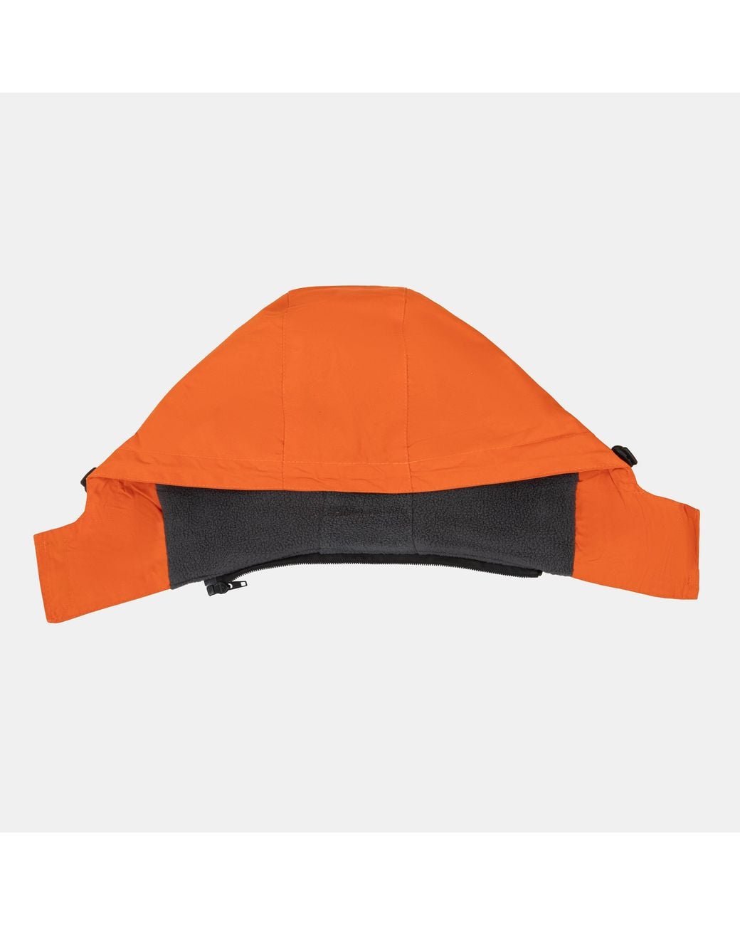 Gelert Orange Fleece Lined Windproof Detachable Hood Parka for men
