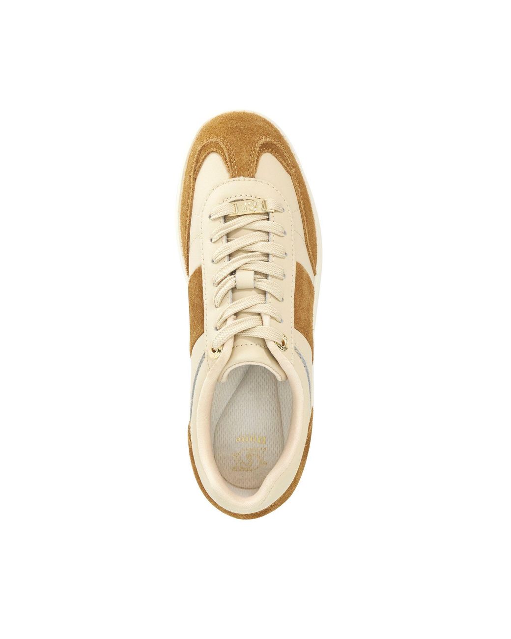 Dune Natural Enticing Low-Top Trainers
