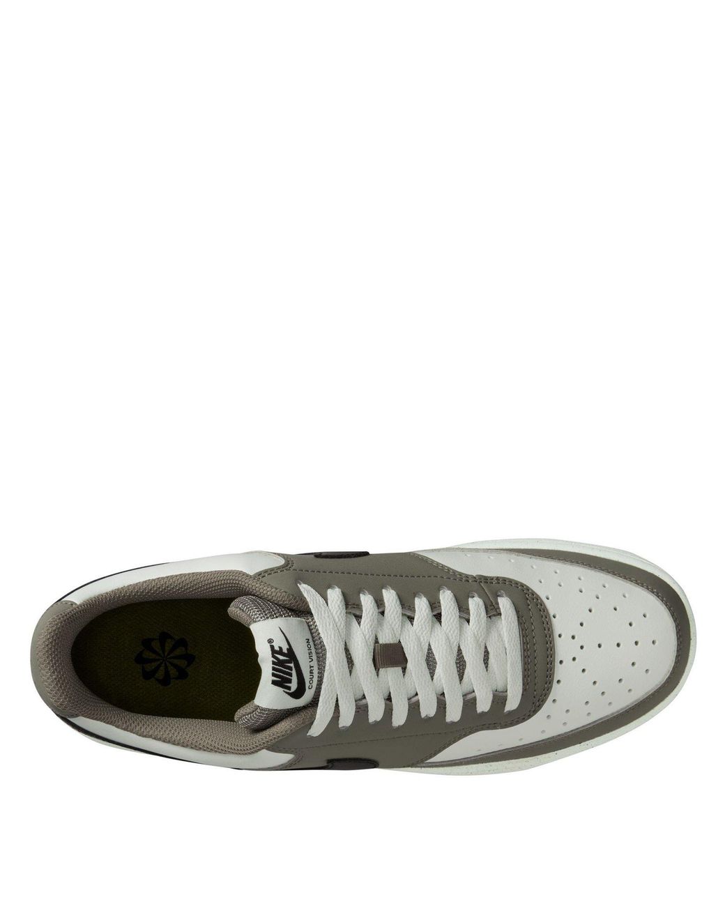 Nike Green Court Vision Low Trainers for men