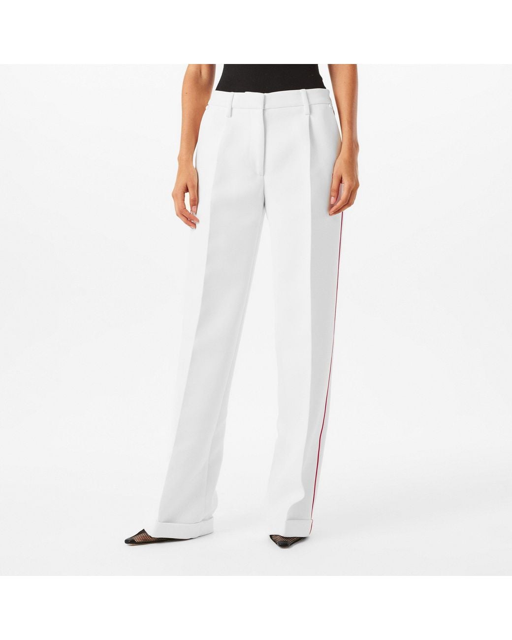 Off-White c/o Virgil Abloh White Knitted Trousers