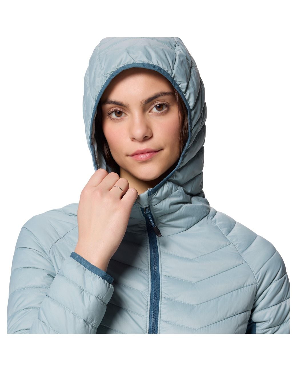 Columbia Blue Powder Hybrid Jacket
