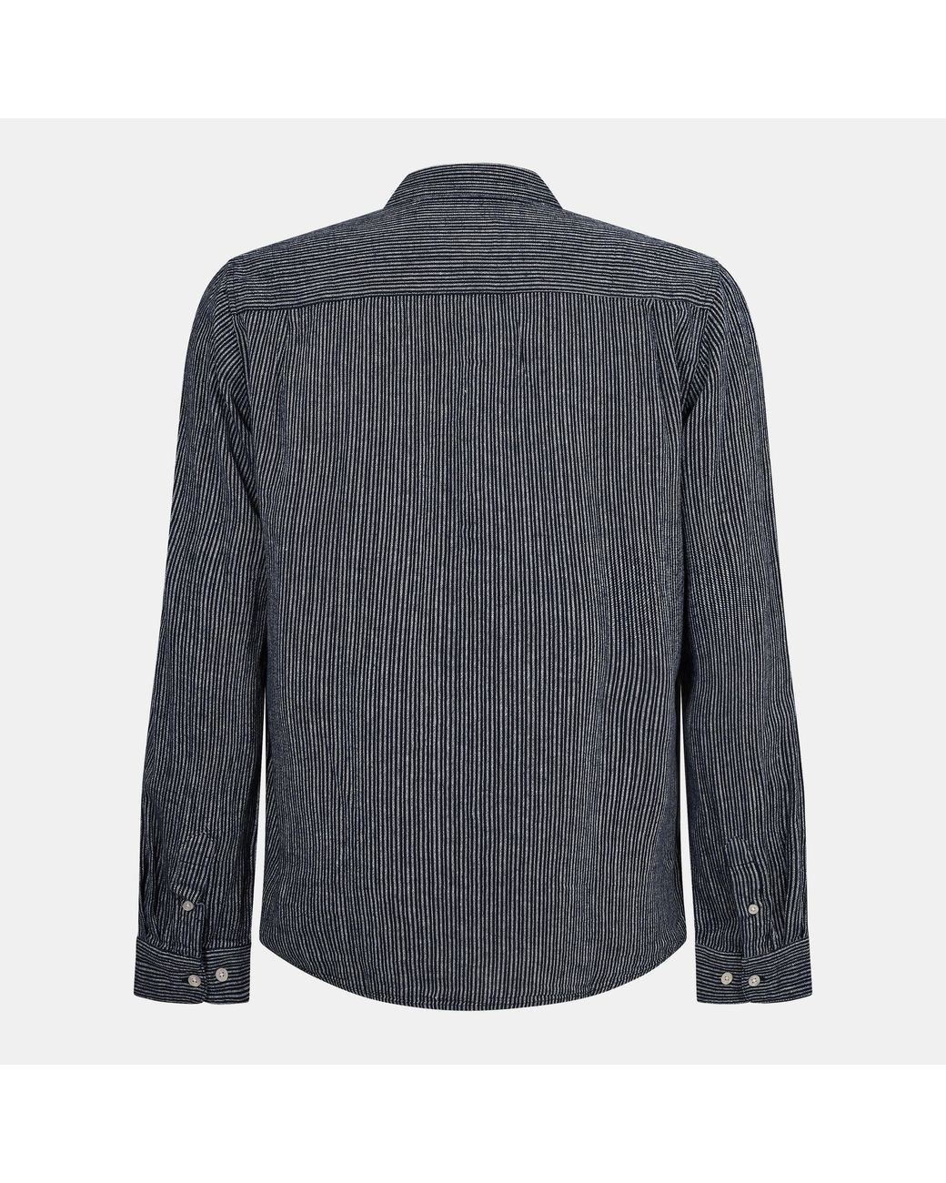Peter Werth Blue Long Sleeve Plain Shirt for men