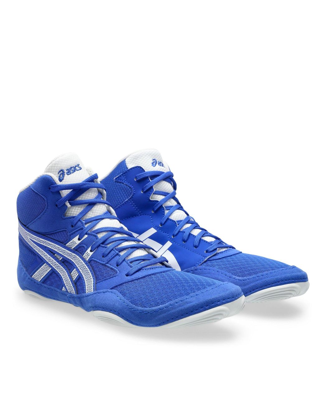 Asics Blue Mid Cut Boxing Boot for men