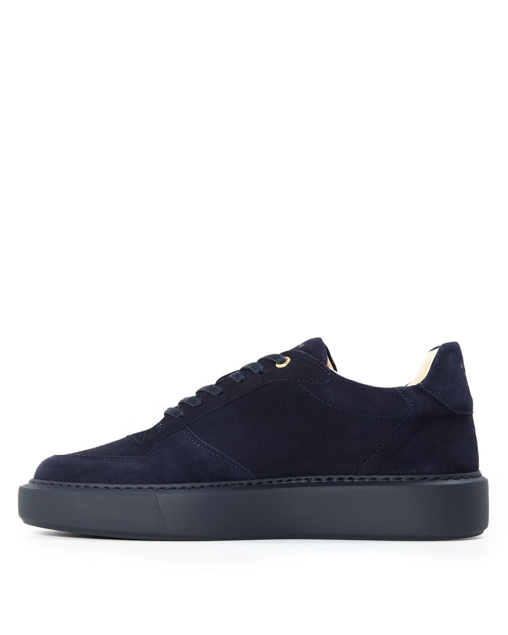 Android Homme Blue Manhattan Suede Low-Top Trainers for men