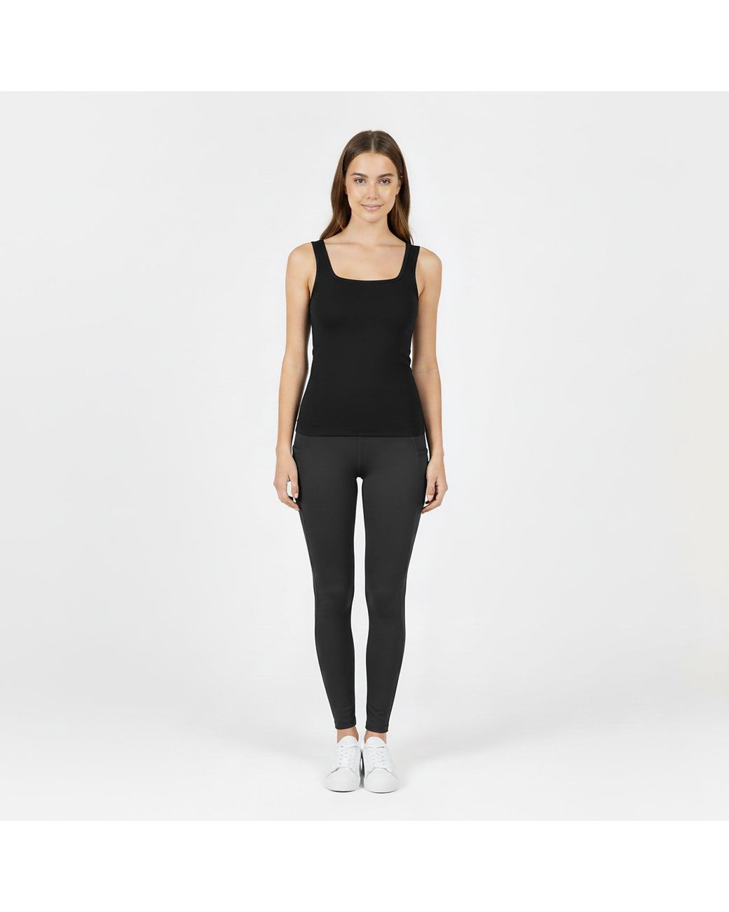Usa Pro Black Usa Essential Vest Ladies