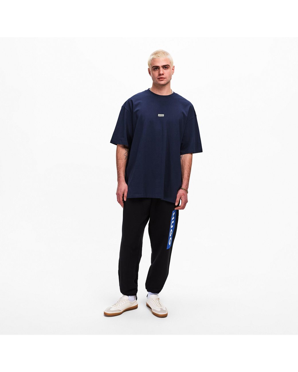 HUGO Blue T-Shirt for men