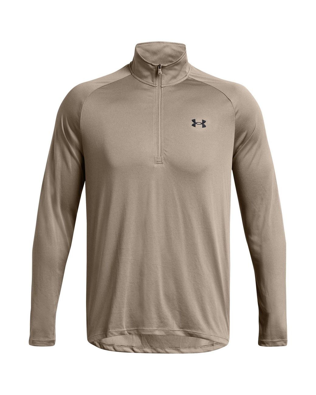 Under Armour Gray Tech ½ Zip Long Sleeve for men