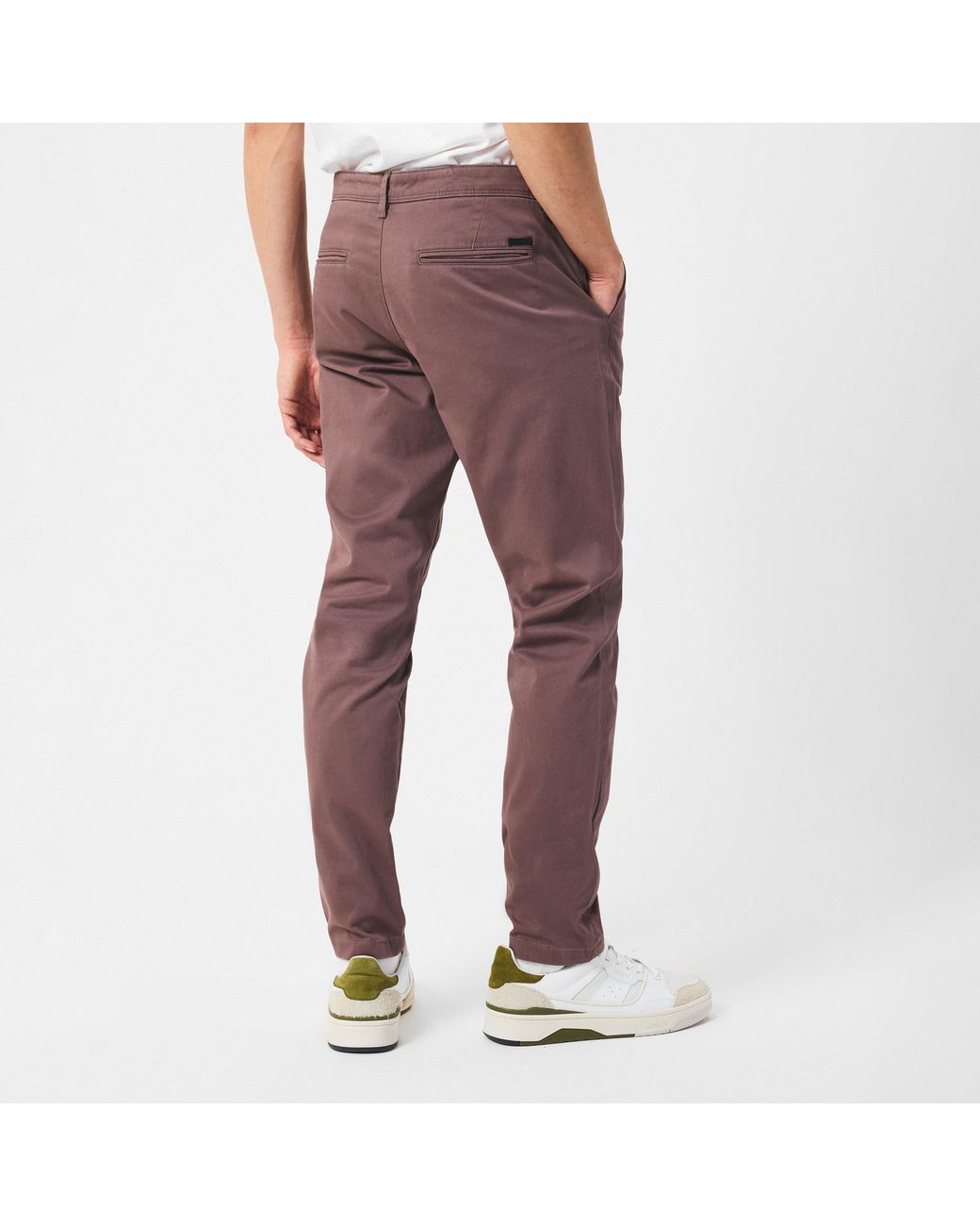 Jack & Jones Purple Marco Bowie Chinos for men