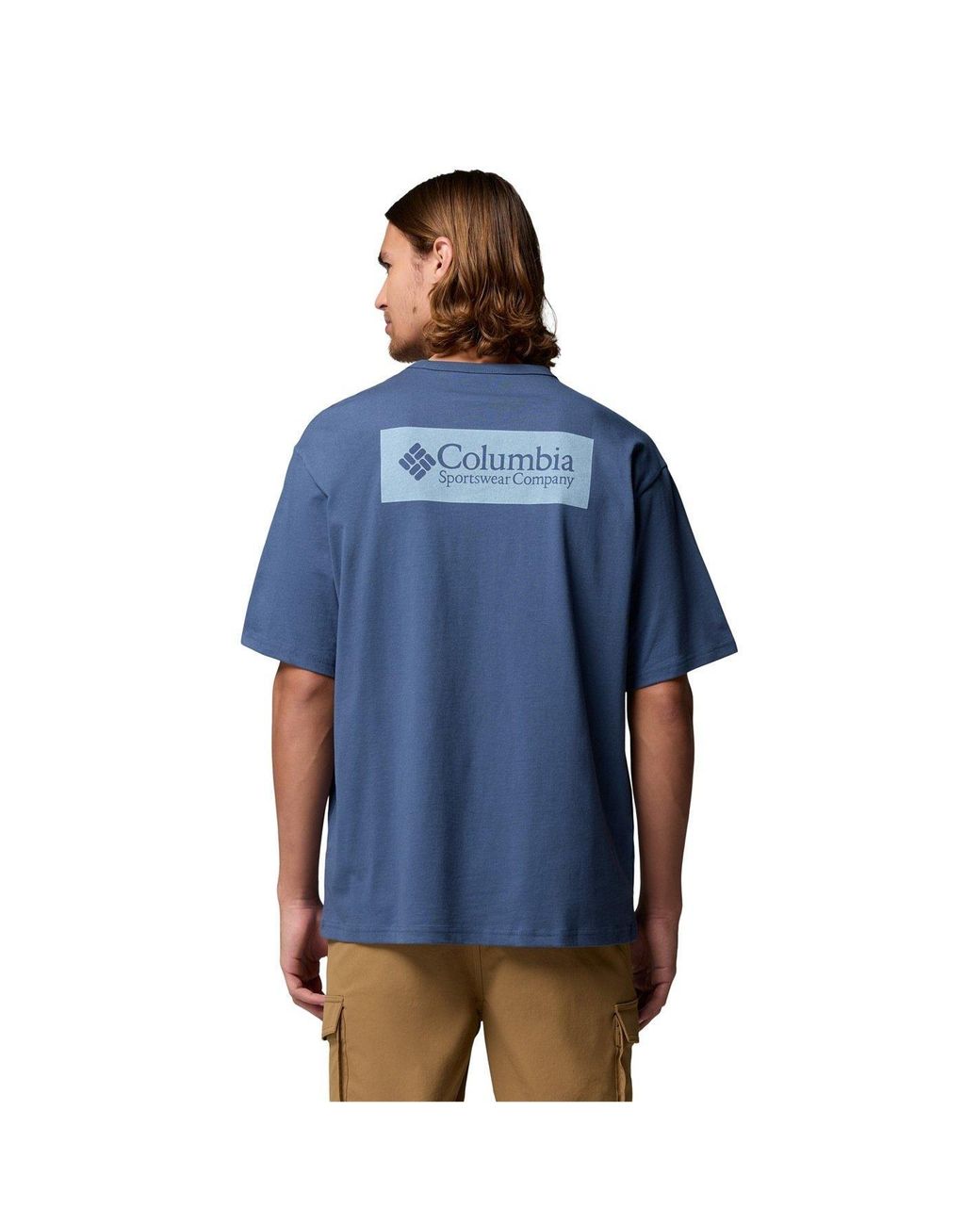 Columbia Blue Csc Heavyweight Tee for men