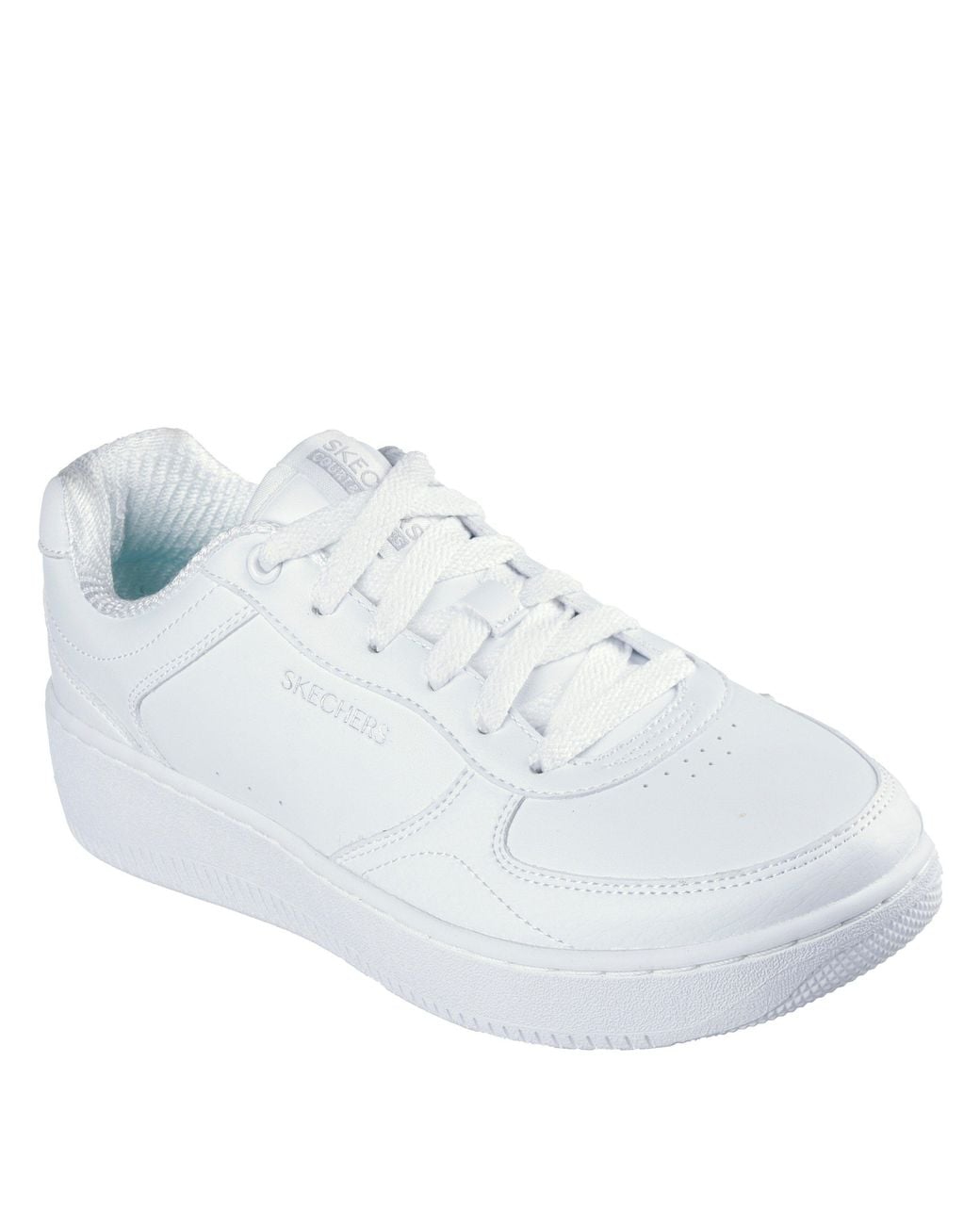 Skechers White Court Low-Top Trainers