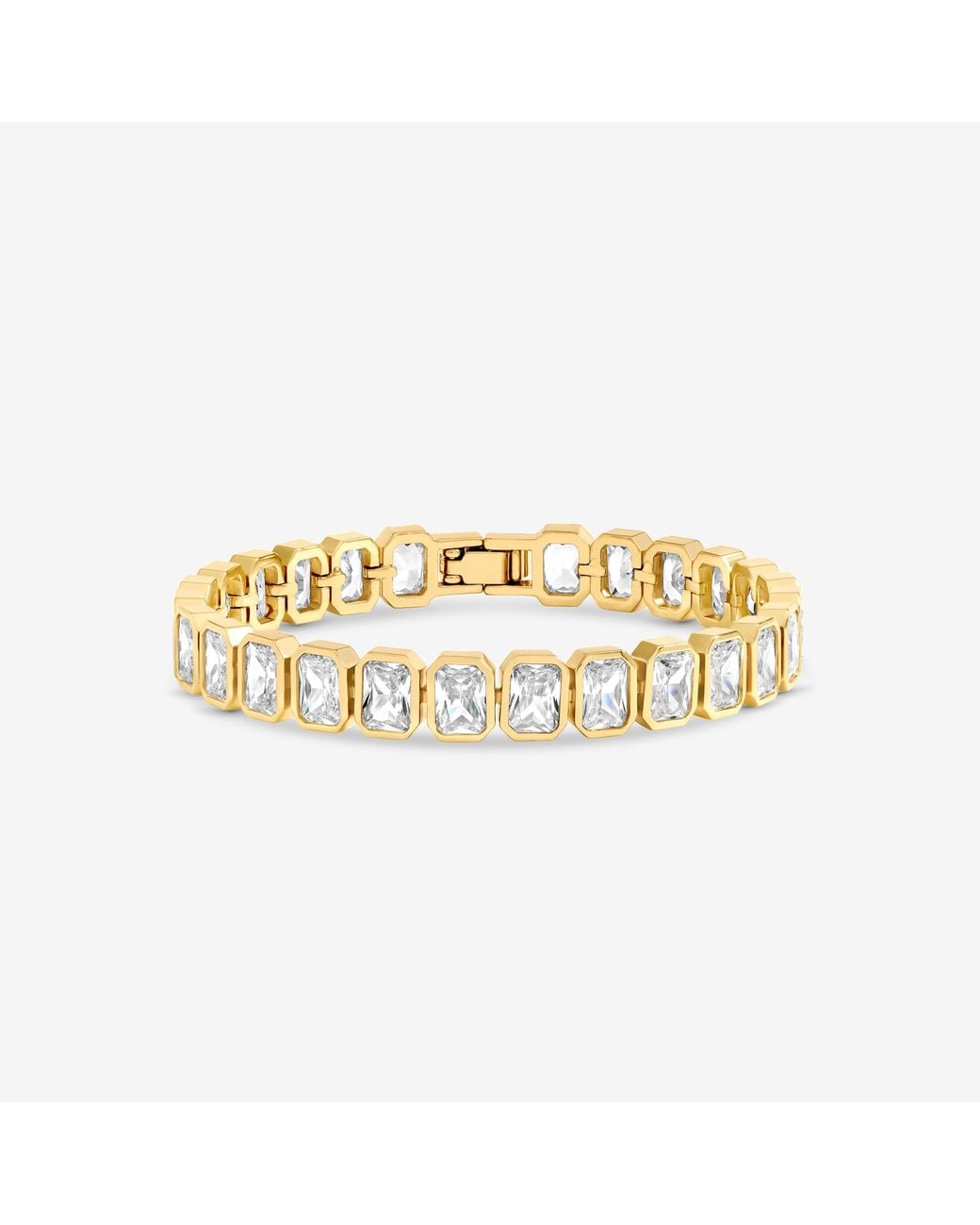 Jon Richard Metallic Plated Crystal Bracelet