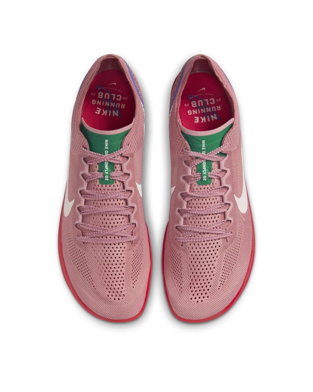 Nike Pink Track Running Spikes for men