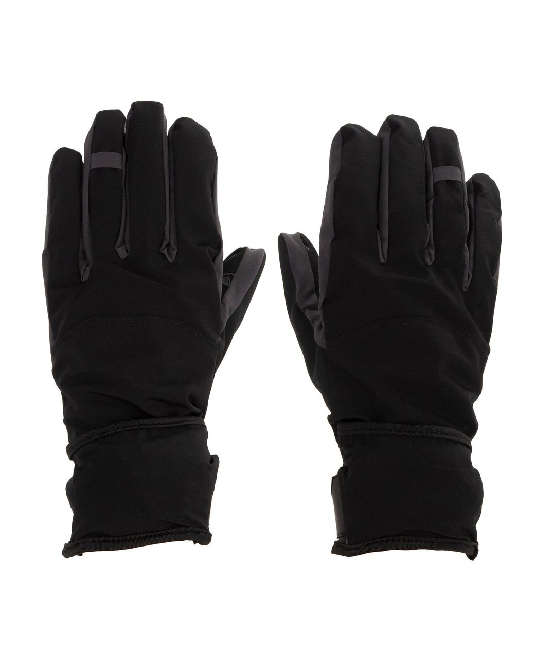 Gelert Black 2-In-1 Walking Gloves for men