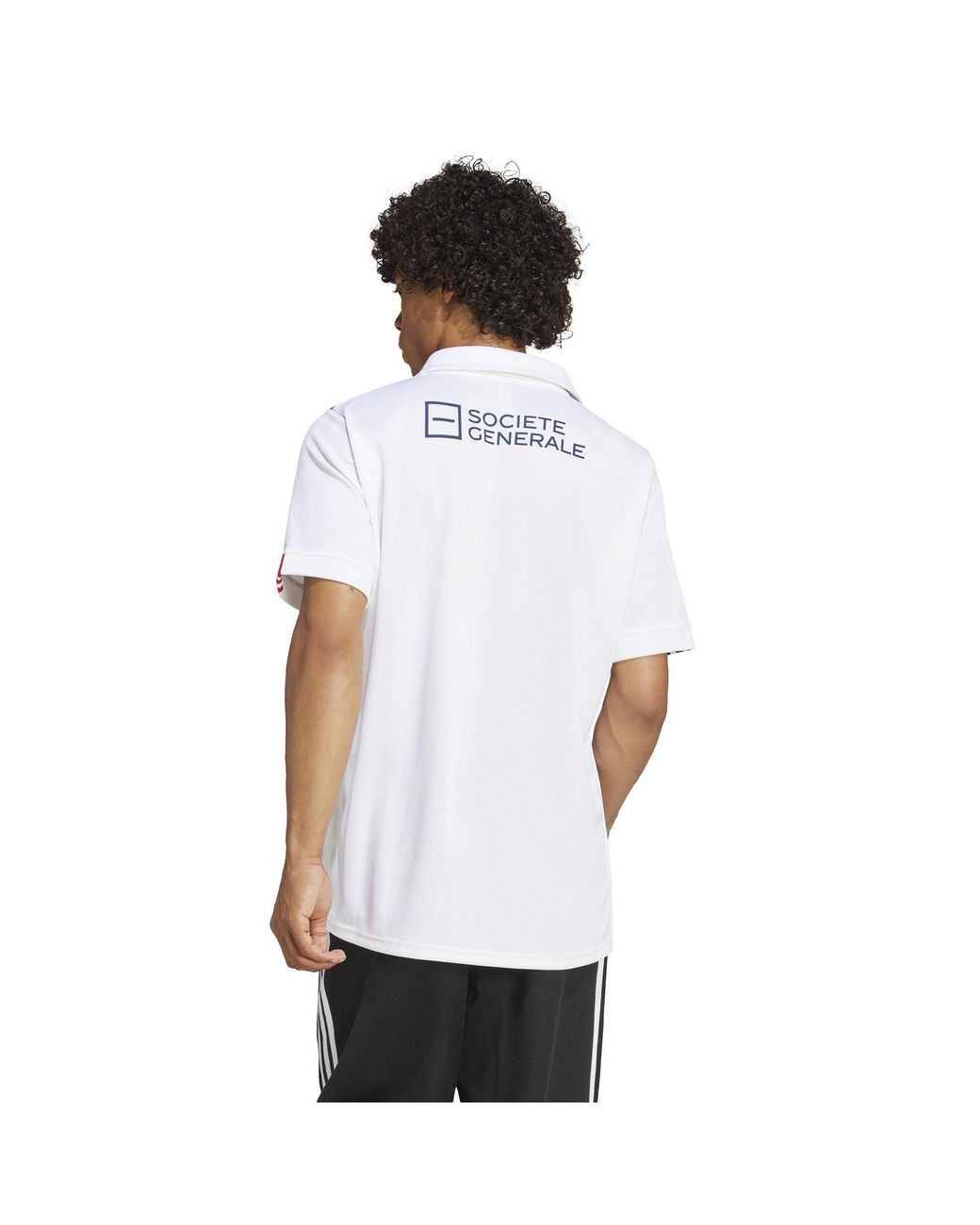 Adidas White France Rugby Away Shirt 2024 Adults for men