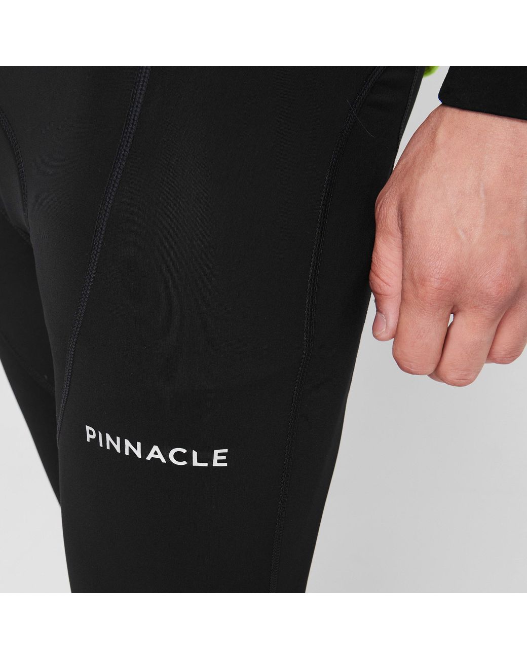 Pinnacle Black Race Cycling Tights for men