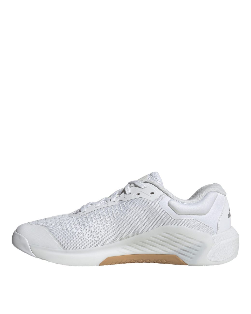 Adidas White Dropset 4 Pwr Training Shoes for men